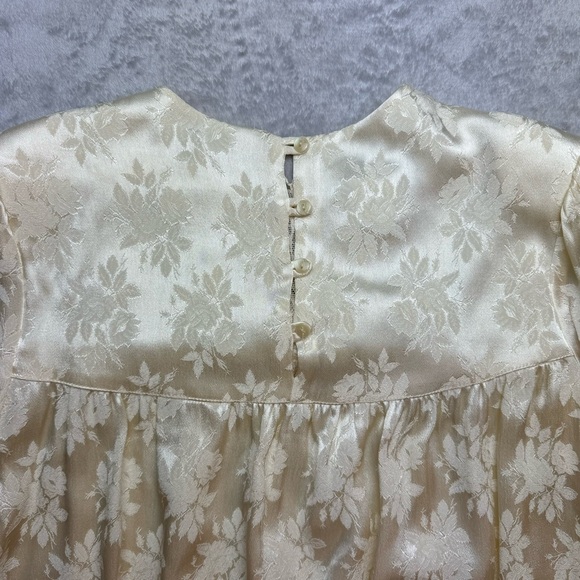 Jessica McClintock Vintage Ivory Blouse - Picture 6 of 8
